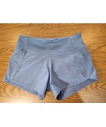 Free Fly Breeze Shorts 4&quot; Lined Womens Small Blue Dusk Bamboo Blend Fabric - $450.46 MXN