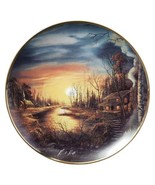 Franklin Mint Twilight Haven 8.25&quot; Fine Porcelain Decorative Collector&#39;s... - $17.07