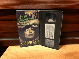 SUDDEN FEAR (Classic 1952 Thriller!) VHS Joan Crawford &amp; Jack Palance KI... - £14.66 GBP