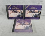 Lotto di 3 CD capolavori di pianoforte: B, C, D: Beethoven, Brahms,... - $10.41