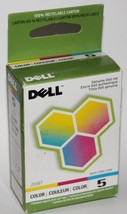 Dell Genuine Oem Printer Ink Cartridge J5567 Series 5 Color UU181 Nos - £5.22 GBP
