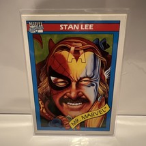 1990 Marvel Universe Stan Lee &quot;Mr. Marvel&quot; # 161 - £10.93 GBP