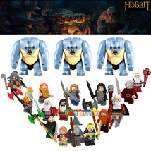 18PCS The Expedition Of The Hobbit Minifigures LOTR Cave Troll Building MOC Toys - £36.16 GBP