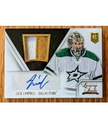 Jack Campbell 2013-14 Panini Luxury Suite Rookie Patch Auto Maple Leafs ... - $2,855.73 MXN