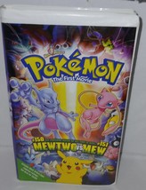 Pokemon the First Movie: Mewtwo Strikes  VHS Clamshell  Smoke Free  - $9.75