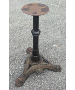 Vintage Cast Iron Bistro Table Base Only No Top - £175.67 GBP