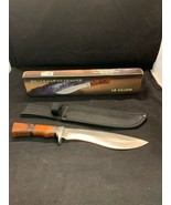 Frost Cutlery Bowie Knife Deals Gap Defender Stainless Blade Wood Grip WS24 - $24.95