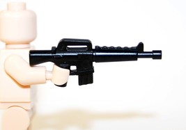 Building M-16 Rifle Military Army Weapon Gun Minifigure Custom - £2.40 GBP