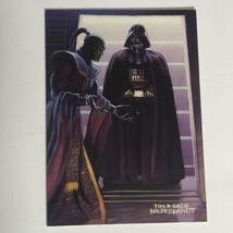 Star Wars Shadows Of The Empire Trading Card #6 Xizor Greets Vader - £2.36 GBP