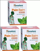 3 X Himalaya PAIN BALM MINT Fast Relief from Headaches, 45 GMS, FREE SHIP - $26.45