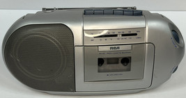 Vintage RCA Portable Radio Cassette Recorder RP-7702S Silver - Parts or ... - £7.50 GBP