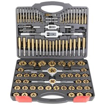 WYNNsky Die and Tap Set in SAE and Metric, Hex Threading Dies for Extern... - £138.61 GBP