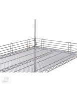 Metro 72&quot; L72N-4C chrome 4&quot; stackable ledges lot of 20 - $1,317.17 MXN