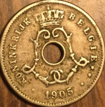 1905 Belgium 5 Centimes - £1.69 GBP