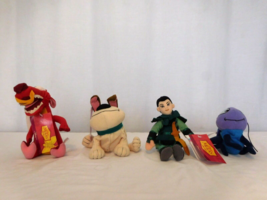 Disney Beanie Babies Style 1990&#39;s Club Disney Tags  Mulan Group x4 Rare - £29.71 GBP