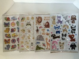 Current Stickers Cottagecore Set 4 Animals Insects Puppies Kittens   NOS - £22.94 GBP
