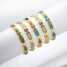 Women&#39;s Detachable Diamond-shaped Cat&#39;s Eye Magnet Bracelet - $406.73 MXN