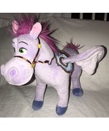 DISNEY STORE 14&quot; Plush MINIMUS PEGASUS Purple Winged Horse SOFIA THE FIR... - $14.84