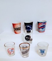 NFL &amp; MLB Shot Glass Lot - $14.85