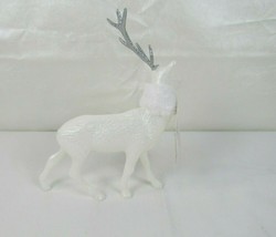 Holiday Lane Shine Bright Deer with Plush Collar C210185 - £10.92 GBP