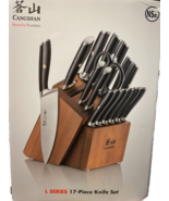 Cangshan L Series 17-Piece Shan German Steel Forged Knife Set - $244.49 CAD