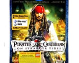 Pirates of Caribbean: On Stranger Tides (Blu-ray,/DVD 2011) Like New w/ ... - $9.48
