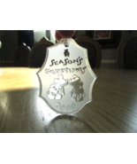 Waterford Crystal Disney Holiday Ornament Season&#39;s Greetings Mickey Minn... - $22.72