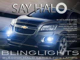 White LED Angel Eye Fog Lamp light Halo Kit For 2013-2016 Holden / Chevy Trax LS - £115.07 GBP