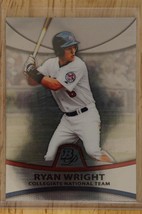 2010 Bowman Platinum Prospects Baseball Card Ryan Wright PP50 Collegiate Nation - £3.28 GBP