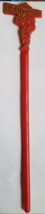 BERKSHIRE Restaurant Swizzle Stick, Red Round, USA, Pre-owned - $4.95
