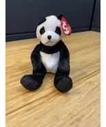 Ty Beanie Babies Mandy the Panda Bear Plush 2003 10th Anniversary KG JD - €12,71 EUR