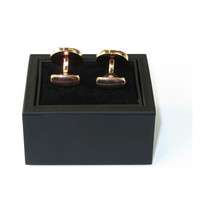Mens Cufflinks by Vitorofolo for French Cuff Shirt V39-11 gold Plated,Stoned image 4