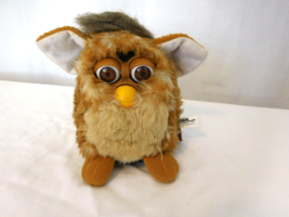 Vintage 1998 FURBY Brown Tan Giraffe Pattern Brown Eyes 70-800  w/ tag W... - $44.55