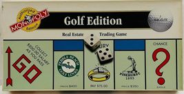 Vintage Monopoly Golf Edition 1996 Real Estate Trading Board Game Hasbro... - $68.24 CAD