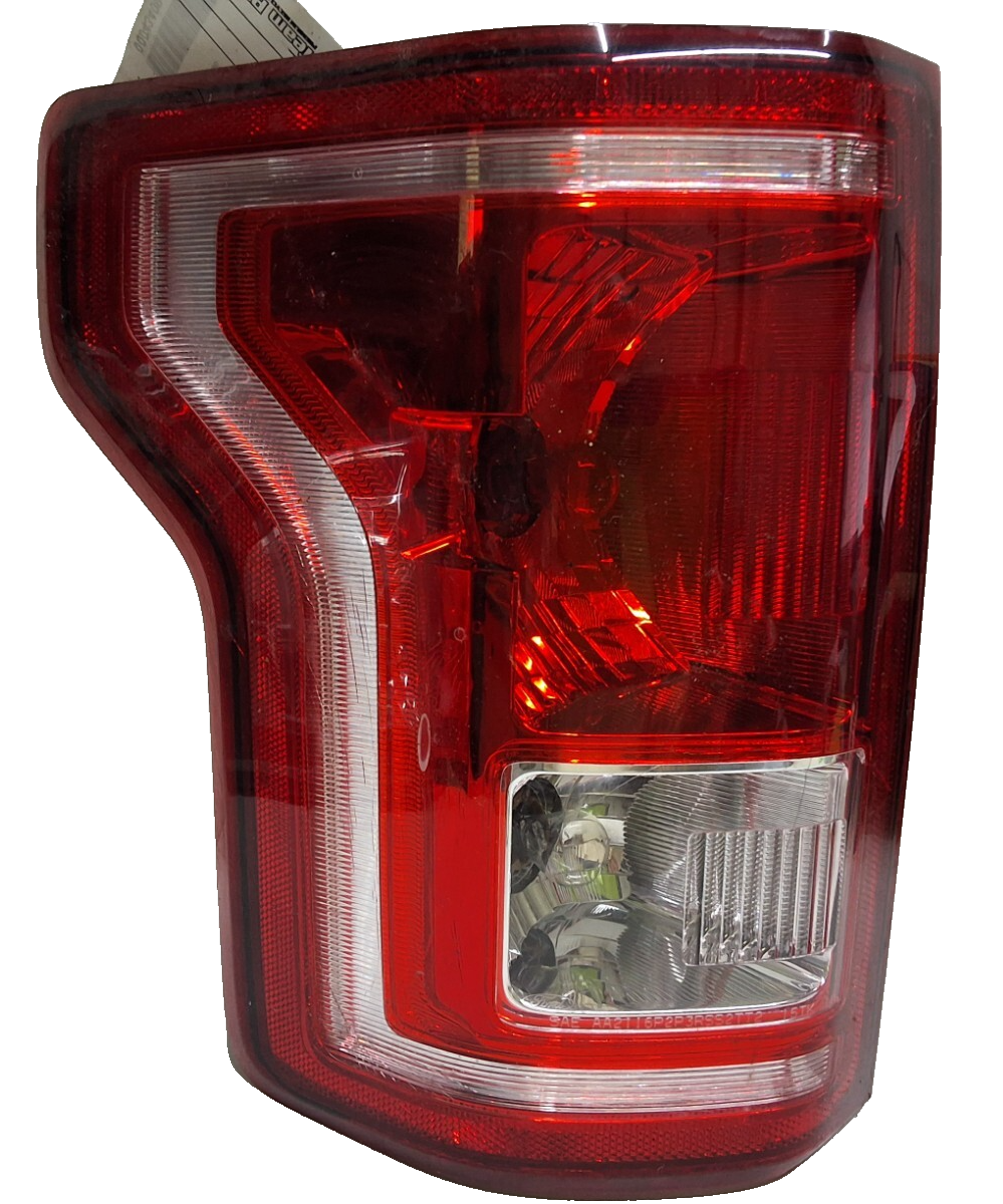 15 16 17 Ford F-150 left drivers incandescent tail light assembly chippe... - $19.79