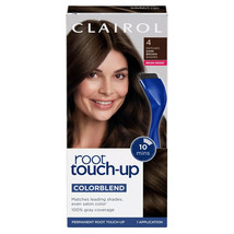 Nice&#39;n Easy Clairol Root Touch-Up Permanent Hair Color Kit Dark Brown - £7.97 GBP
