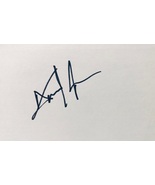 DAVID LYNN AUTOGRAPHED Hand SIGNED INDEX CARD w/COA EUROPEAN PGA TOUR  - £10.92 GBP