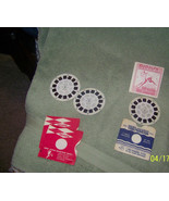 lot of {3} vintage viewmaster reels {rudolph the red nosed reindeer &amp; ba... - $10.89