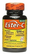 American Health, Ester-C, 500 Milligrams, 60 Veggie Capsules - £14.76 GBP