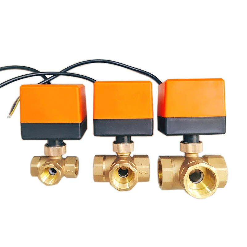 1/2&quot; 3/4&quot; 1&quot; 1-1/4&quot; 1-1/2&quot; 2&quot; Electric Ball Valve ss Air Conditioning Fl... - €101,89 EUR