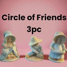 Circle Of Friends By Masterpiece Collectable Figurines Set Of 3 Original... - £8.88 GBP
