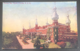 1910s Tampa Bay Hotel FL Florida Postcard Large Ornamental Columns Unused - $7.69