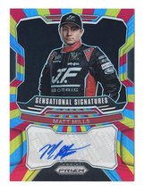 Matt Mills 2022 Panini Prizm Racing Rainbow Prizm Rookie Autograph Rare Signed N - £35.97 GBP