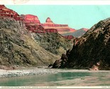Vtg Fred Harvey Postcard 1910 Grand Canyon Arizona Zoroaster From The Ri... - $6.88