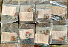 Lot of 8:  CM M246 Wire Rope Clip 1/4" Orange  U-Bolt  - -   [e-12]xB - $10.00