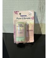 Coppertone Pure &amp; Simple Baby Cocoa Butter Mineral Sunscreen Stick SPF 5... - $10.66