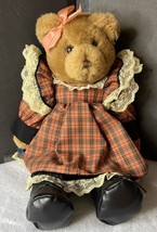 Vintage Girl Teddy Bear, Collectors Limited Edition, 1987, - £17.57 GBP