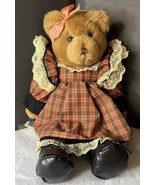 Vintage Girl Teddy Bear, Collectors Limited Edition, 1987, - £17.77 GBP