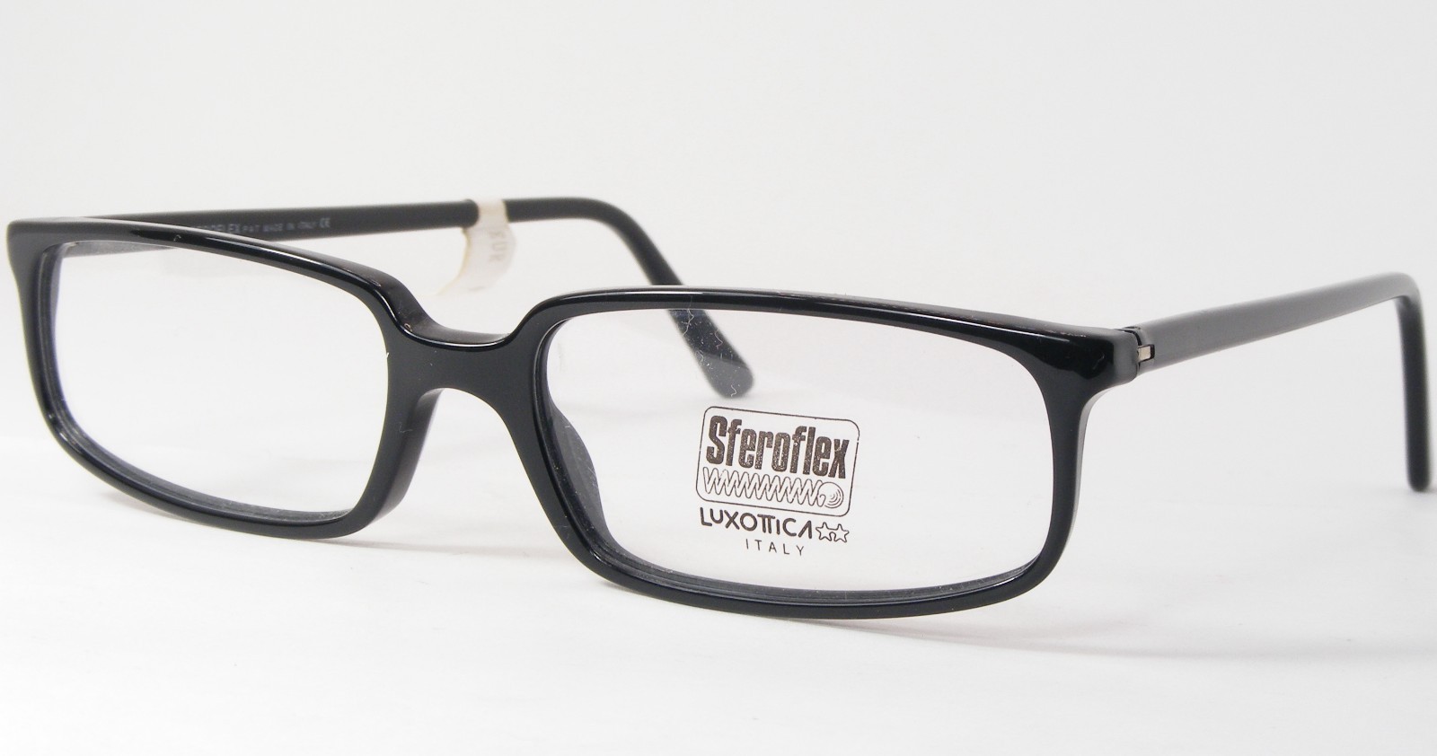 Sferoflex Luxottica 1066 O20 Noir Unique Lunettes 51-15-140mm Italie - $76.23
