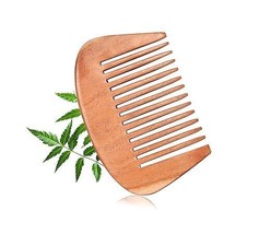 Neem Comb, Wooden Comb Hair, Growth, Hairfall, Dandruff Control for Men,... - $10.50